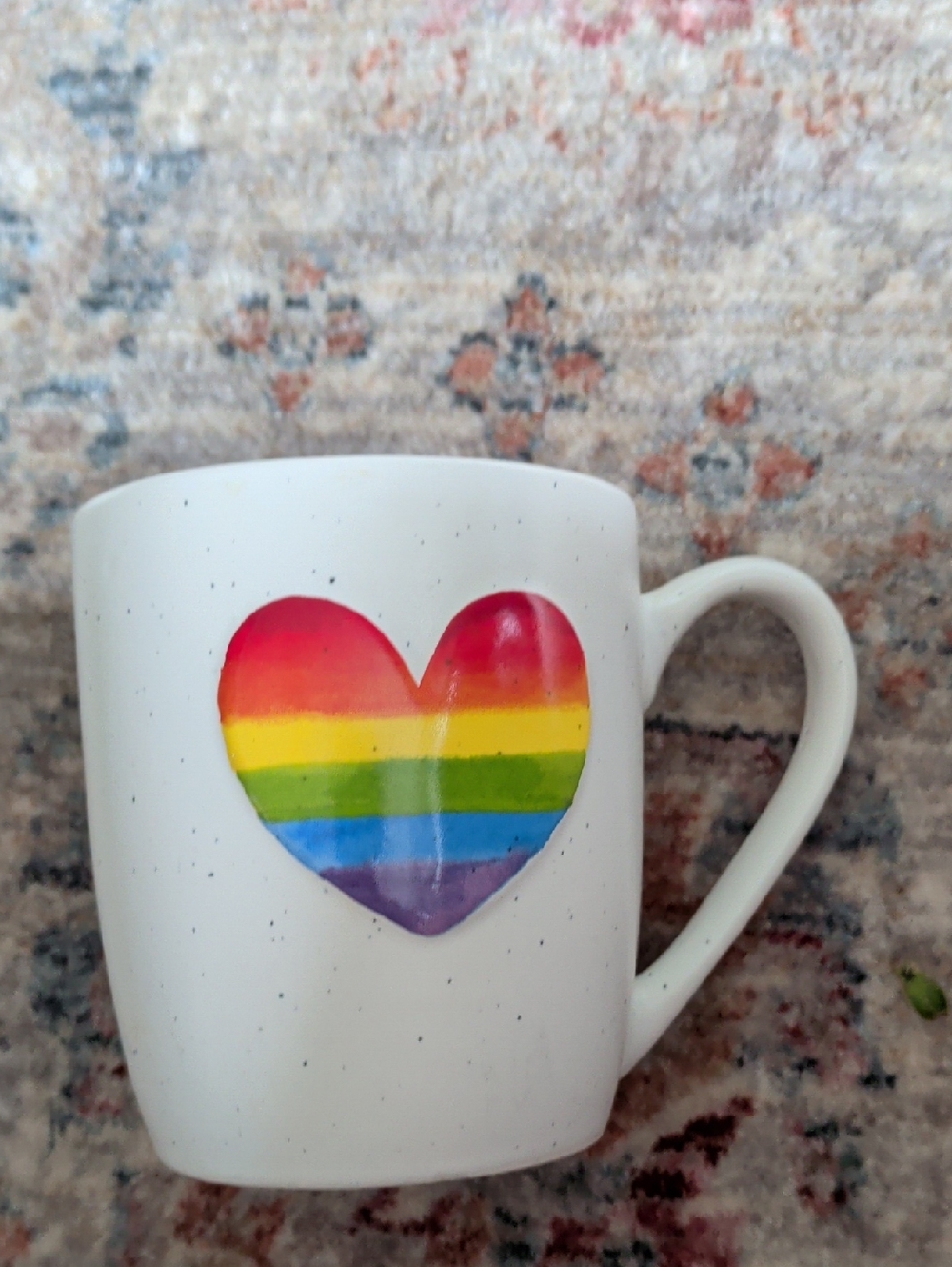 Sheffield Home White Speckled Ceramic Mug